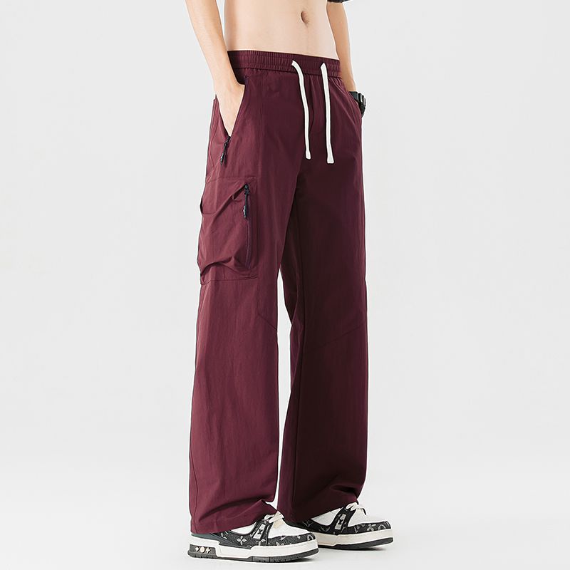 アウトドアドローストリングパンツ