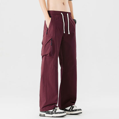 アウトドアドローストリングパンツ