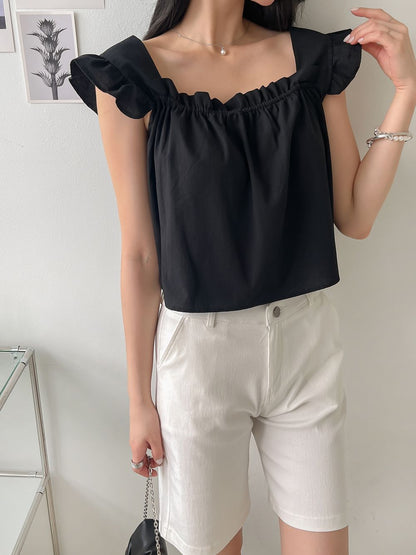 スクエアネックキャミソール