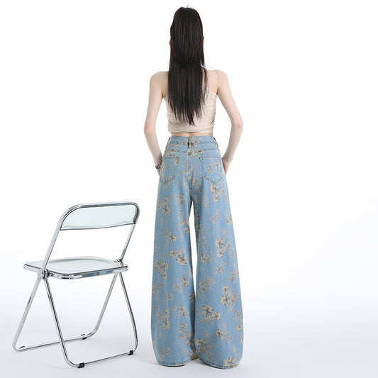 インクリッチフラワーモップパンツ