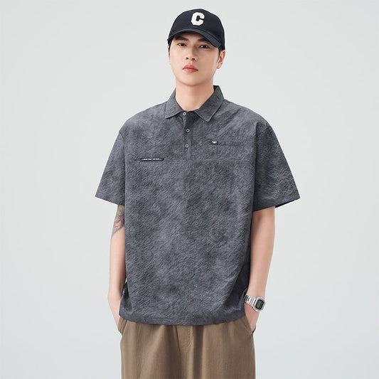 アメリカンタイダイポロシャツ