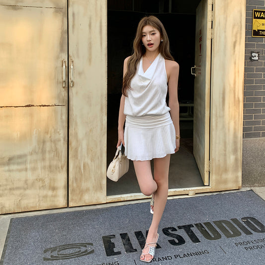 Aラインショートスカート