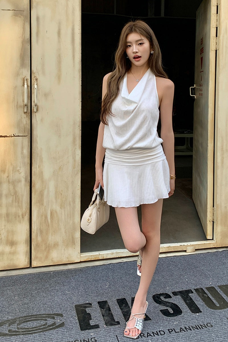 Aラインショートスカート