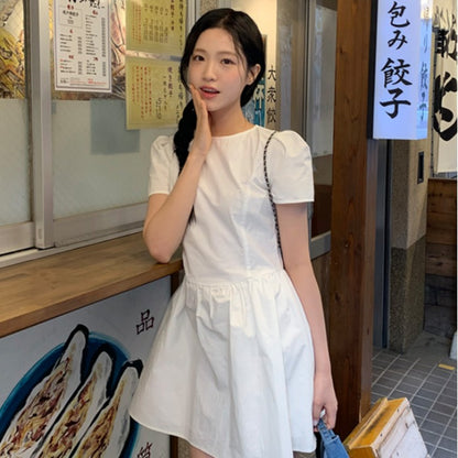 レトロファッションAラインドレス