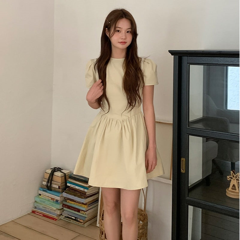 レトロファッションAラインドレス