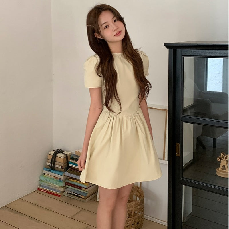 レトロファッションAラインドレス