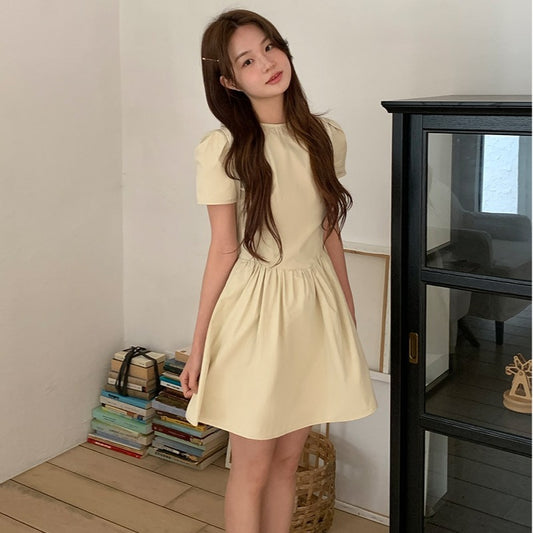 レトロファッションAラインドレス