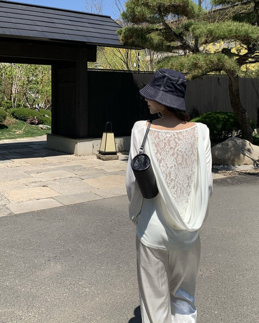 T1 夏用テンセルウールパッチTシャツ