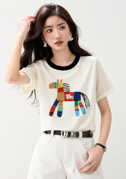 スリムフィットショートトップ