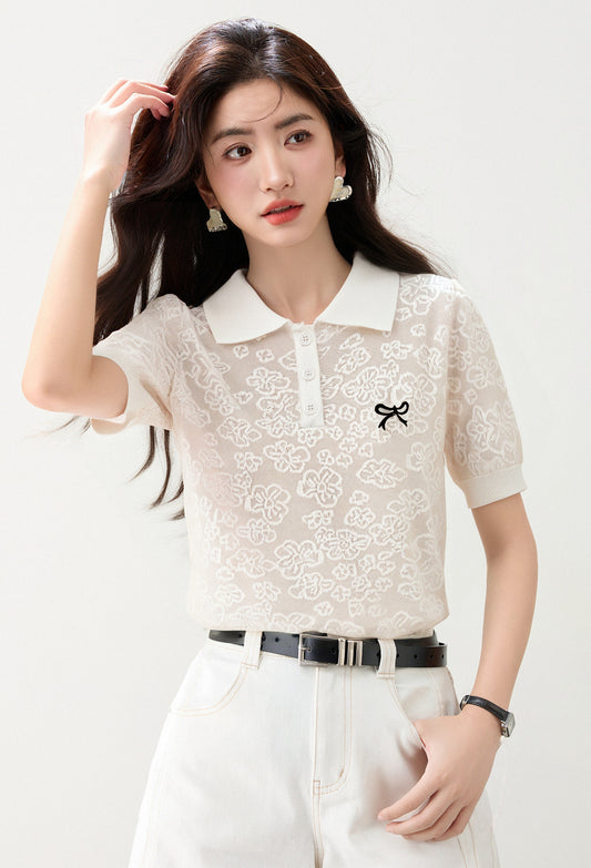 ポロニット半袖Tシャツ