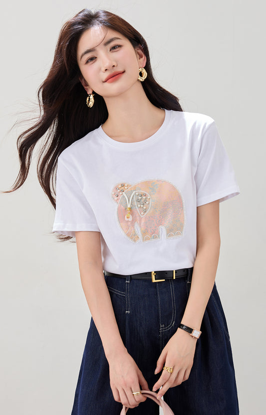 チャイニーズショートスリーブTシャツ