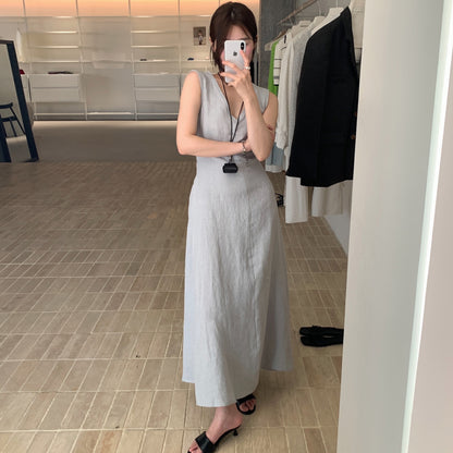 D2 韓国スタイルホローホリデードレス