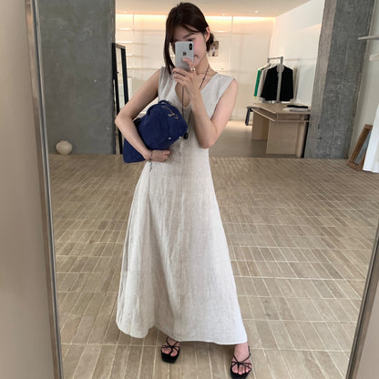 D2 韓国スタイルホローホリデードレス