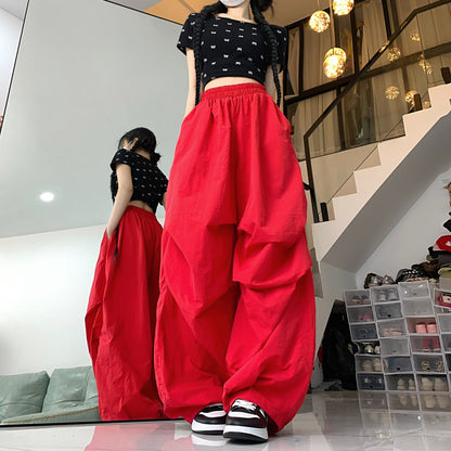 ワイドレッグ速乾カーゴパンツ