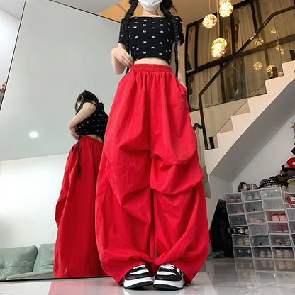 ワイドレッグ速乾カーゴパンツ