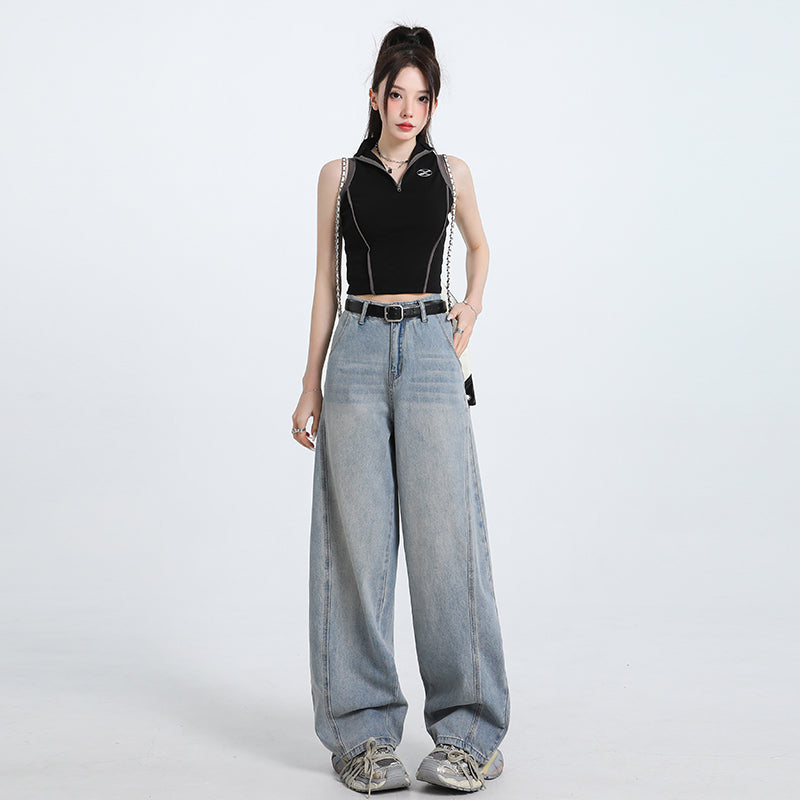 ワイドレッグバナナグラニーパンツ