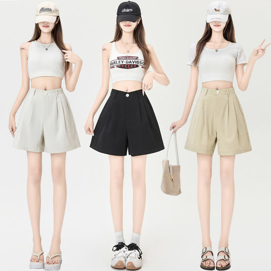 A字型ワイドレッグパンツ