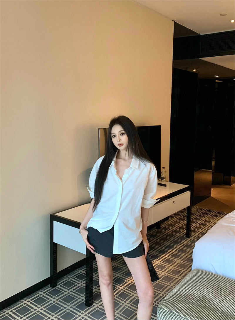 アメリカンホットガールトップショーツセット