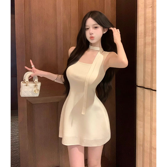 D5 アイスニットストリーマー Aラインドレス