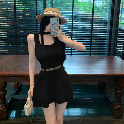 D5 アイスニットストリーマー Aラインドレス