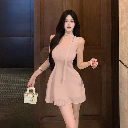 D5 アイスニットストリーマー Aラインドレス