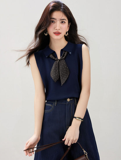 夏ノースリーブトップス