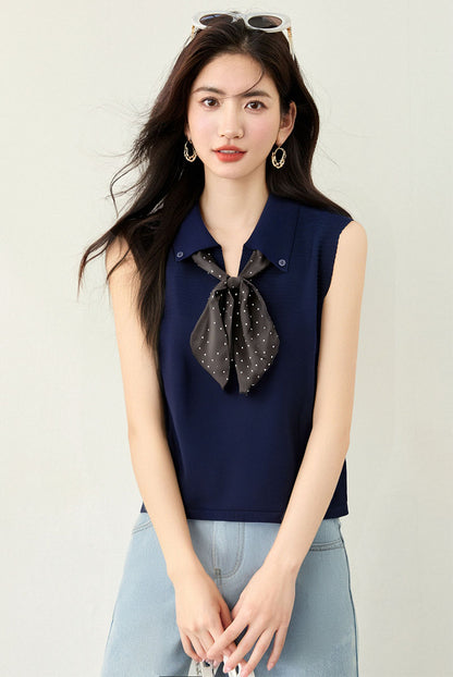 夏ノースリーブトップス