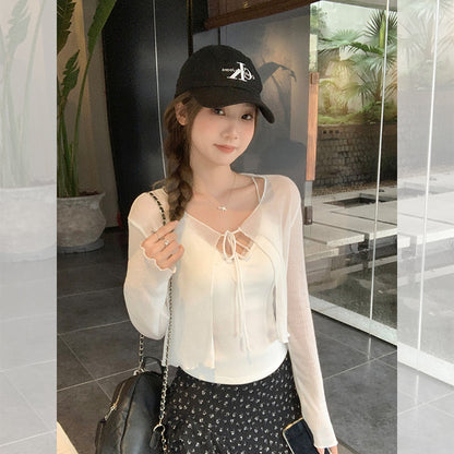 日焼け止めアウターカーディガン