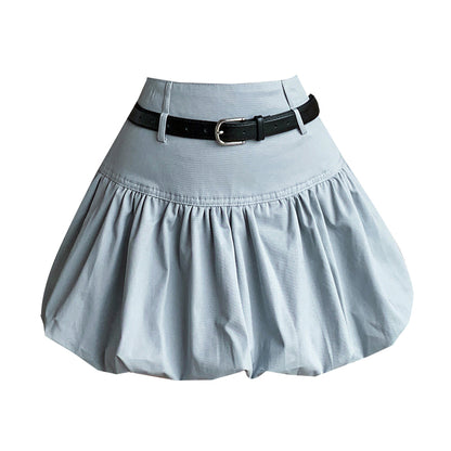 ハイウエスト Aラインスカート