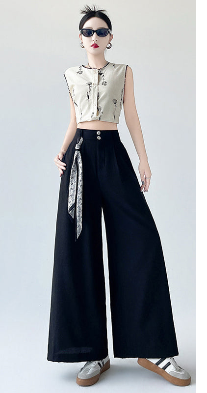 P3 クロップドレディースパンツ