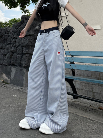 P1 ワイドレッグドレープパンツ