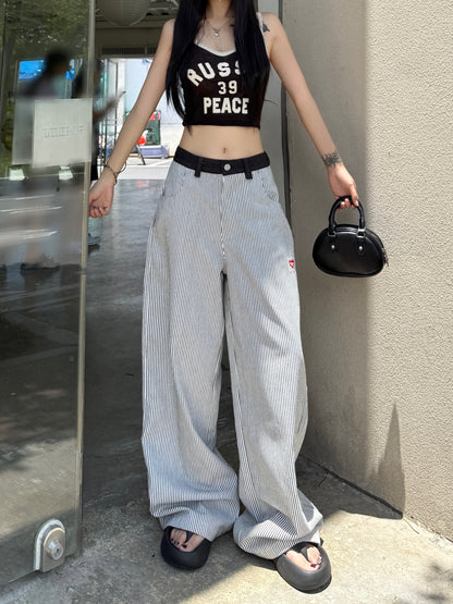 P1 ワイドレッグドレープパンツ