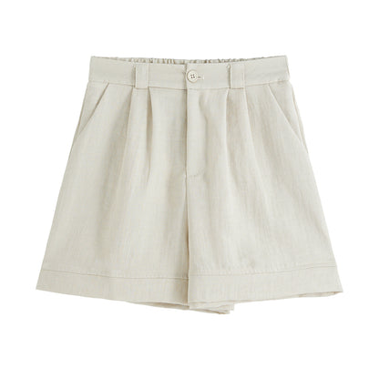 Aラインホワイトショーツ