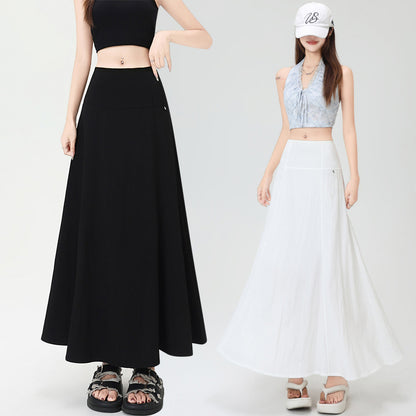 白黒マーメイドスカート