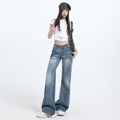 レディストックアメリカンレトロパンツ