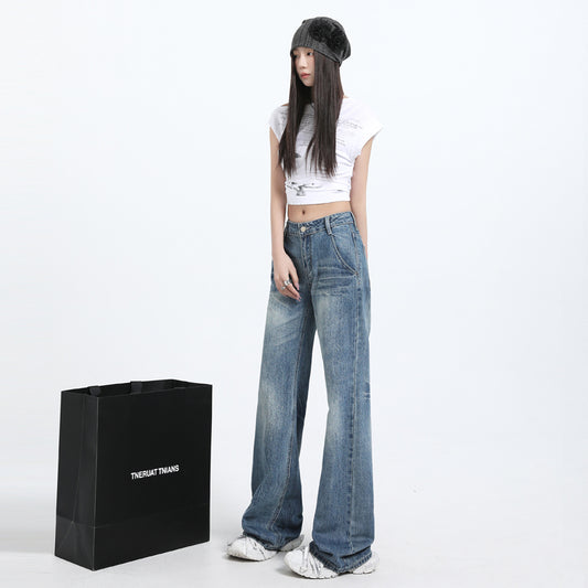 レディストックアメリカンレトロパンツ