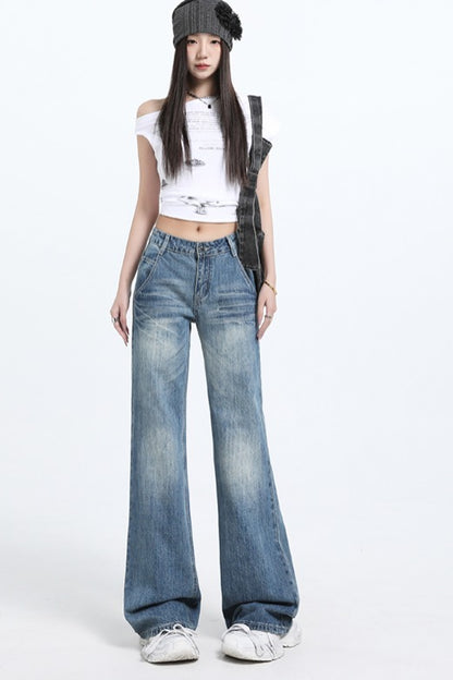 レディストックアメリカンレトロパンツ