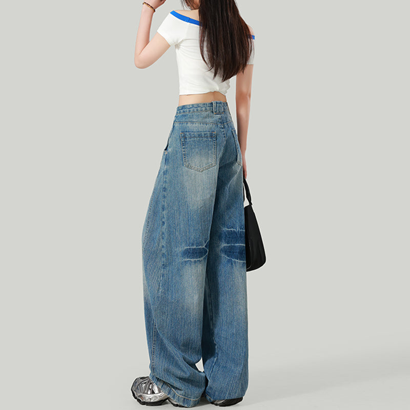 ワイドレッグニューカジュアルパンツ