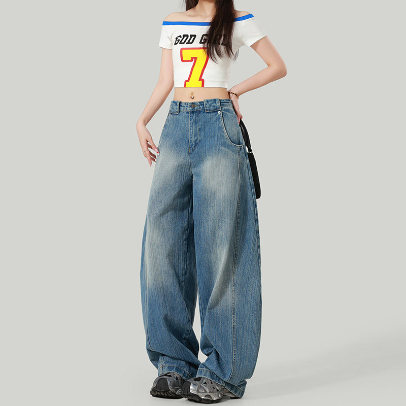 ワイドレッグニューカジュアルパンツ