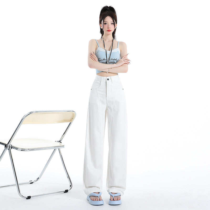 イエローファッションジーンズ