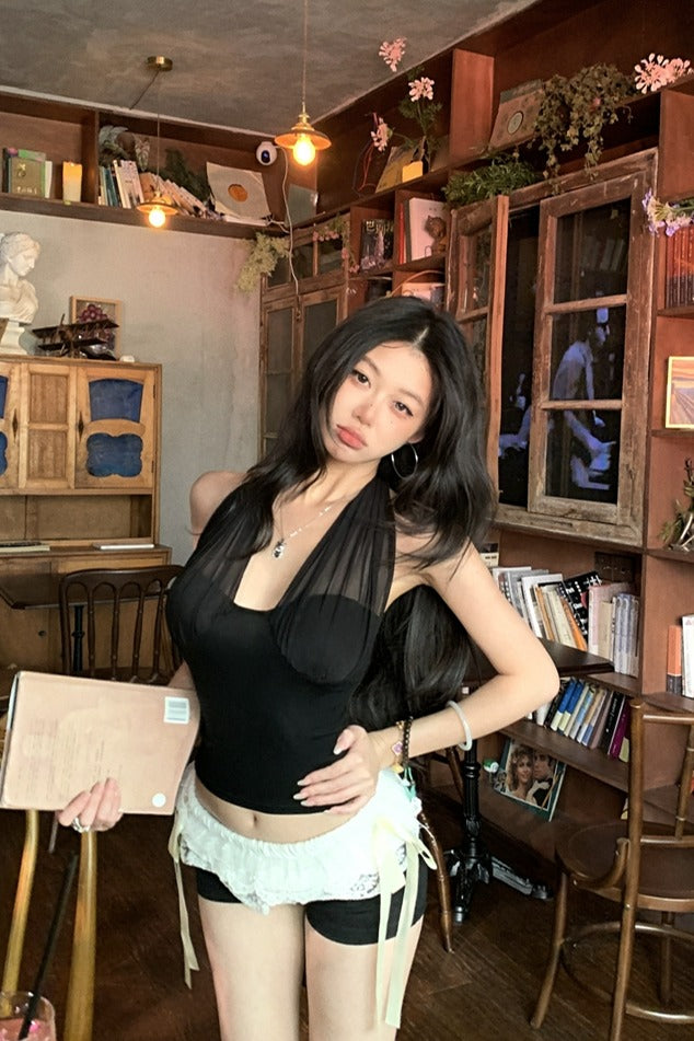 キャミソールショートトップ