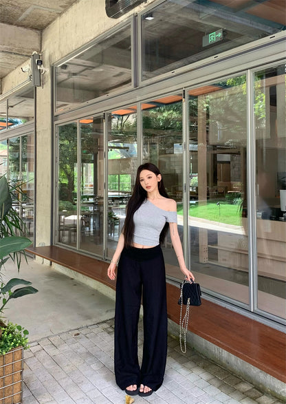 セクシーコットンショートトップ