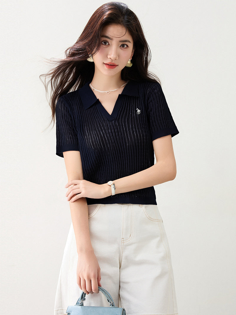 ポロニットベストトップ