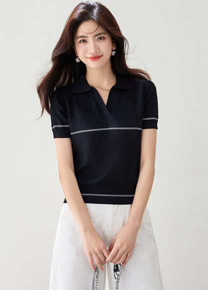 クールニット半袖トップ