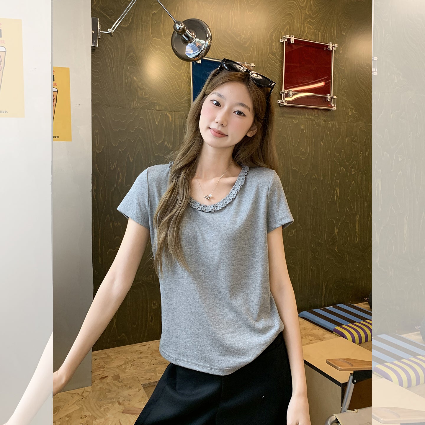 ルーズファッショントップ