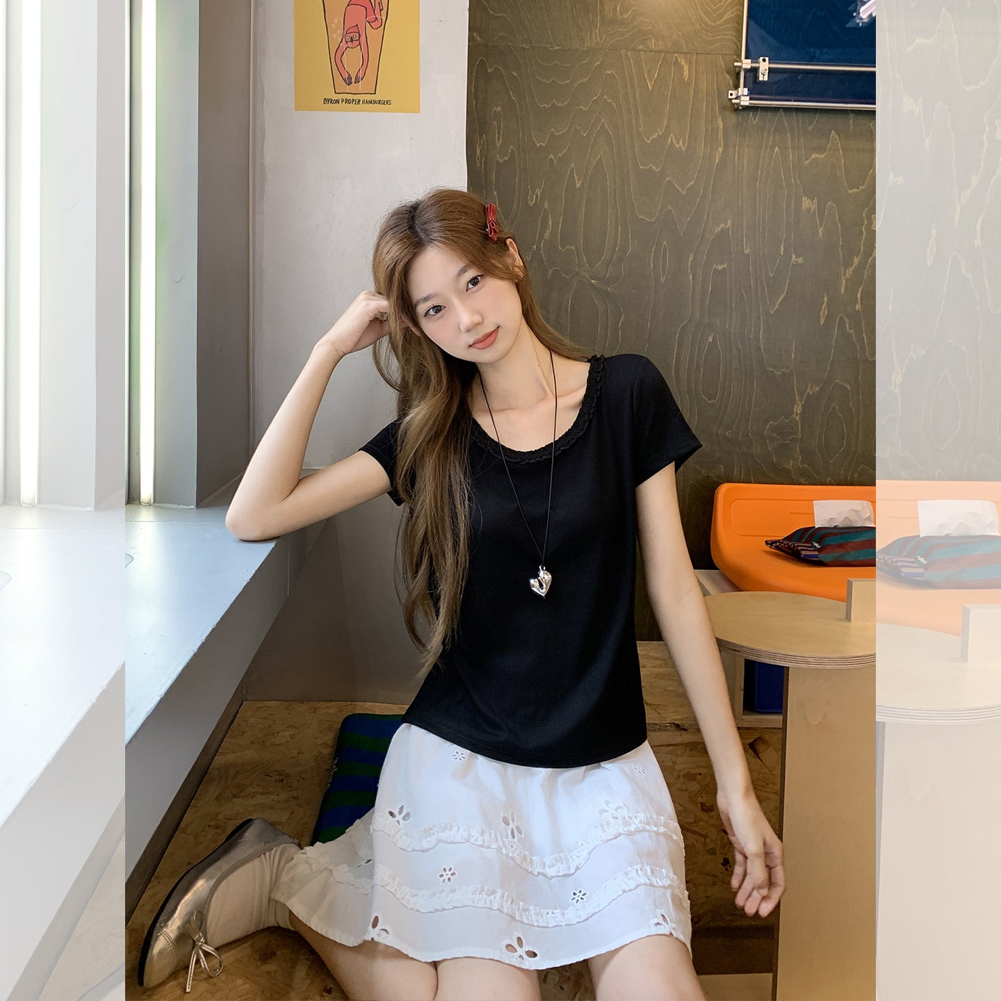 ルーズファッショントップ