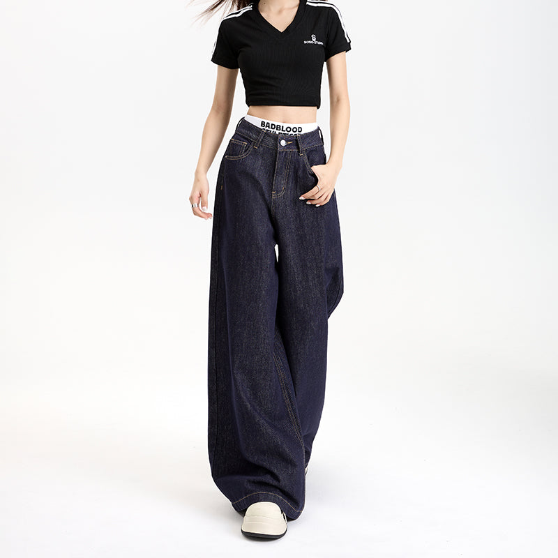 色あせしにくいルーズパンツ